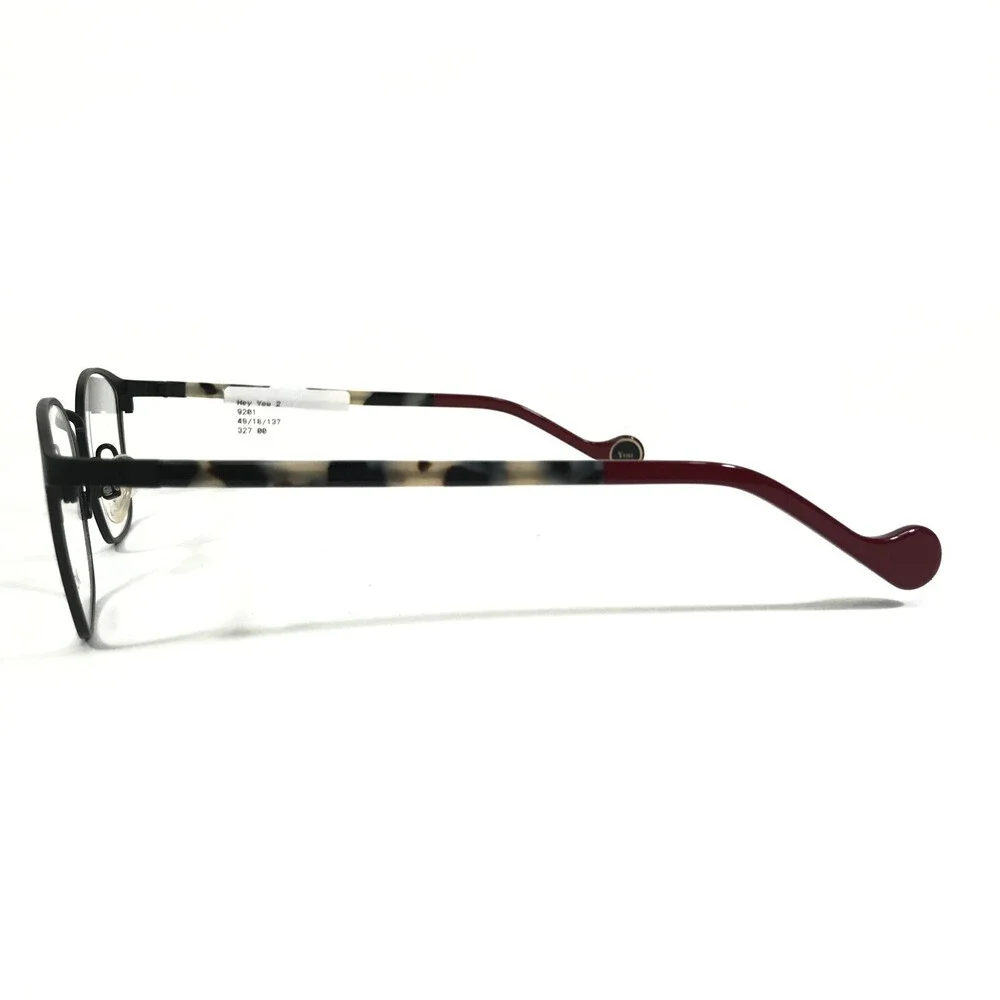 WOOW Eyeglasses Frames Hey You 2 Col.9201 Black Red Gray Tortoise 49-18-137